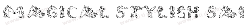 Magical Stylish Sans字体转换